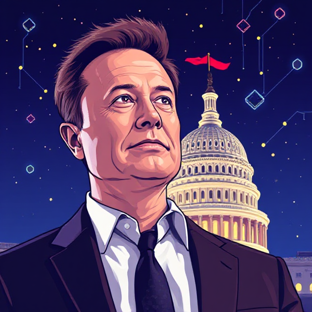 Report: Musk’s Government Efficiency Initiative Explores Blockchain Integration